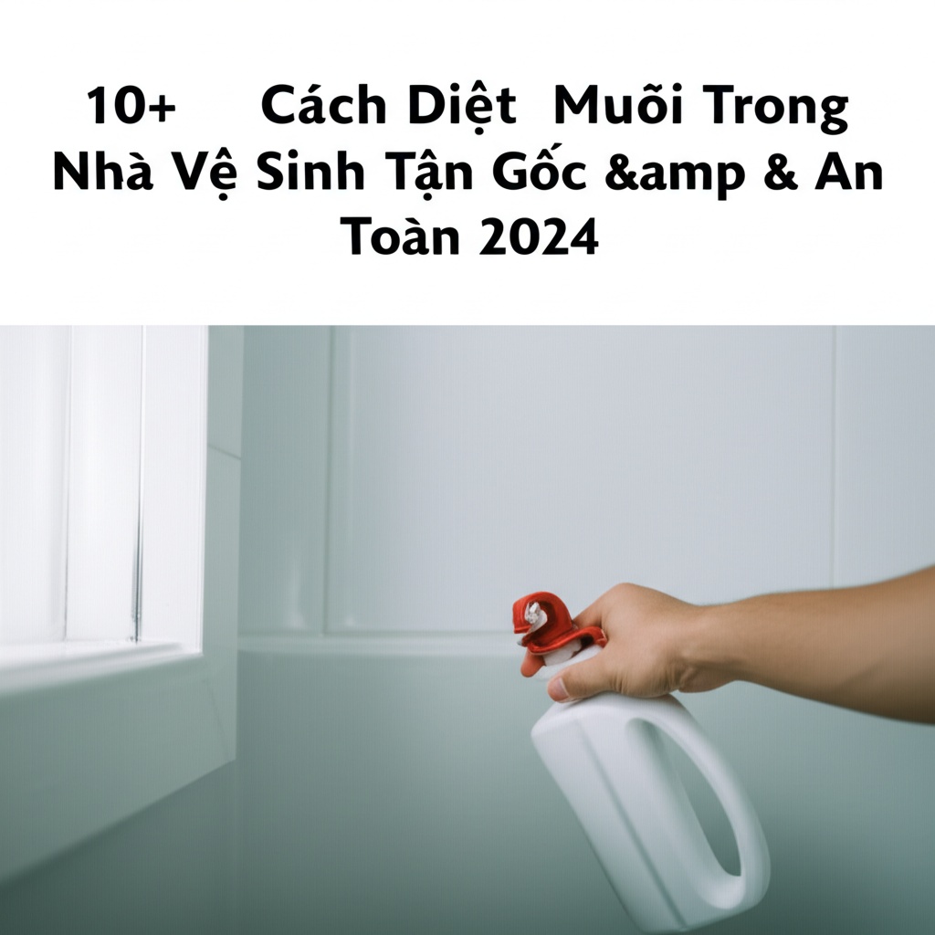Hình minh họa cho bài viết: 10+ Cách Diệt Muỗi Trong Nhà Vệ Sinh Tận Gốc & An Toàn 2024