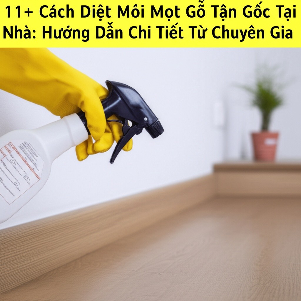 Hình minh họa cho bài viết: 11+ Cách Diệt Mối Mọt Gỗ Tận Gốc Tại Nhà: Hướng Dẫn Chi Tiết Từ Chuyên Gia