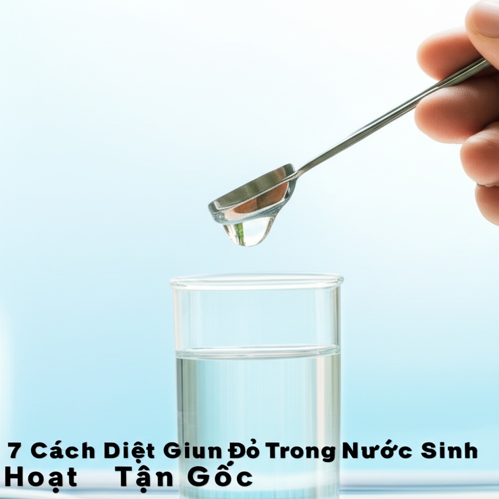 Hình minh họa cho bài viết: 7 Cách Diệt Giun Đỏ Trong Nước Sinh Hoạt Tận Gốc, An Toàn 100%