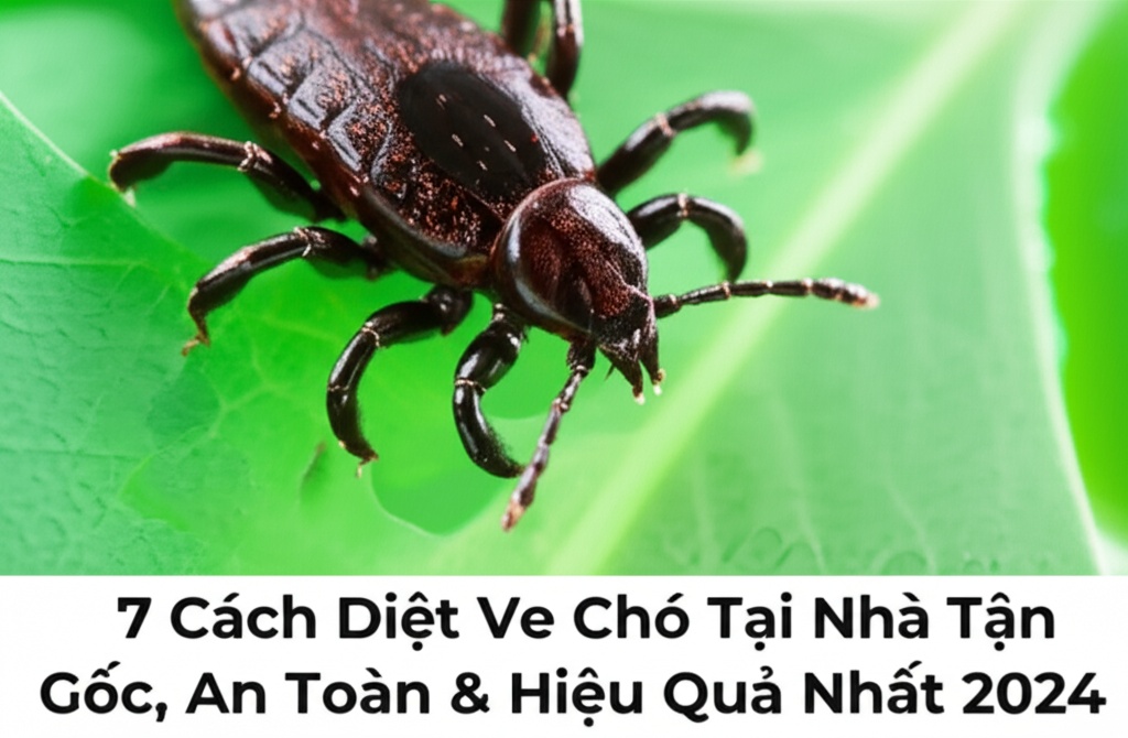 7 Cách Diệt Ve Chó Tại Nhà Tận Gốc, An Toàn & Hiệu Quả Nhất 2024