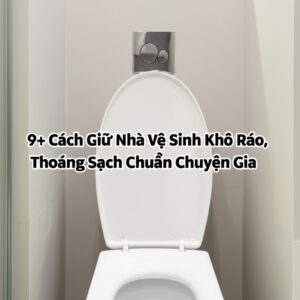 9+ Cách Giữ Nhà Vệ Sinh Khô Ráo, Thoáng Sạch Chuẩn Chuyên Gia