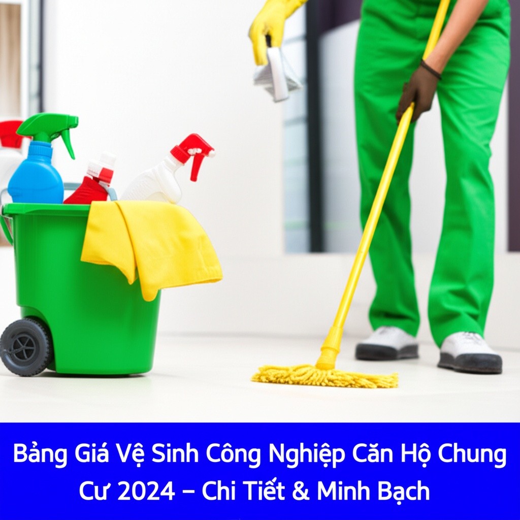 Hình minh họa cho bài viết: Bảng Giá Vệ Sinh Công Nghiệp Căn Hộ Chung Cư 2024 - Chi Tiết & Minh Bạch