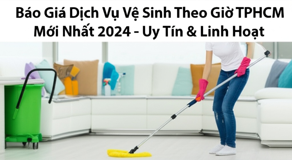 Hình minh họa cho bài viết: Báo Giá Dịch Vụ Vệ Sinh Theo Giờ TPHCM Mới Nhất 2024 - Uy Tín & Linh Hoạt