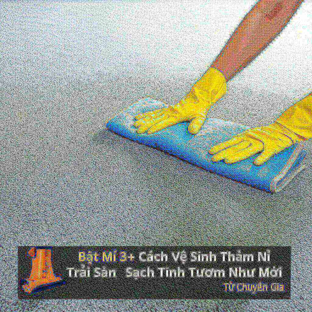 Hình minh họa cho bài viết: Bật Mí 3+ Cách Vệ Sinh Thảm Nỉ Trải Sàn Sạch Tinh Tươm Như Mới Từ Chuyên Gia