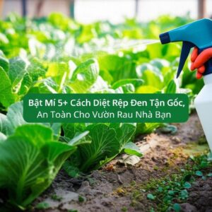 Bật Mí 5+ Cách Diệt Rệp Đen Tận Gốc, An Toàn Cho Vườn Rau Nhà Bạn