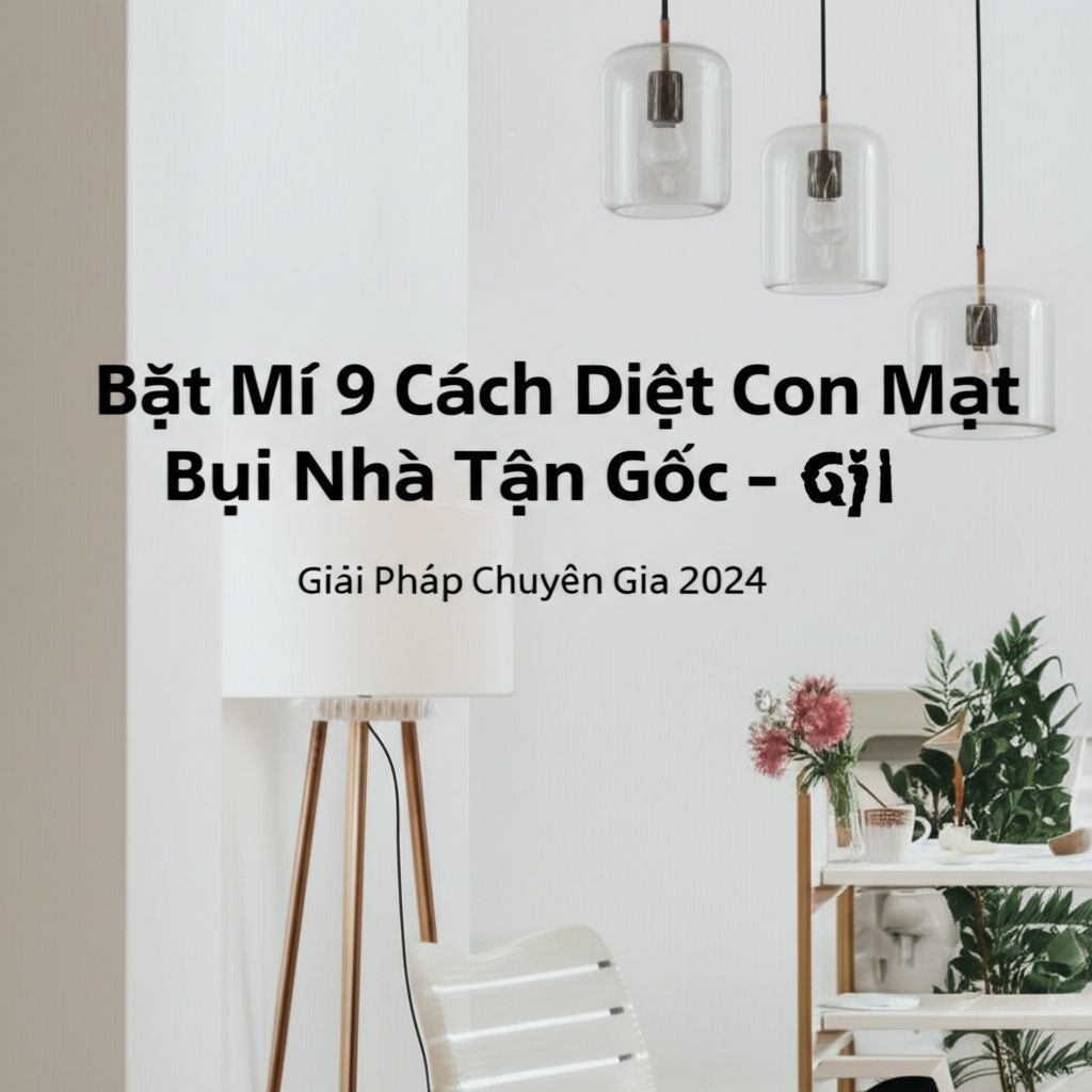Hình minh họa cho bài viết: Bật Mí 9 Cách Diệt Con Mạt Bụi Nhà Tận Gốc - Giải Pháp Chuyên Gia 2024