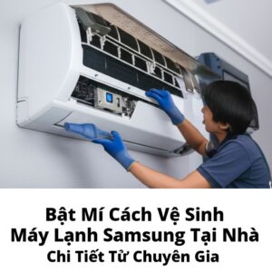 Bật Mí Cách Vệ Sinh Máy Lạnh Samsung Tại Nhà Chi Tiết Từ Chuyên Gia