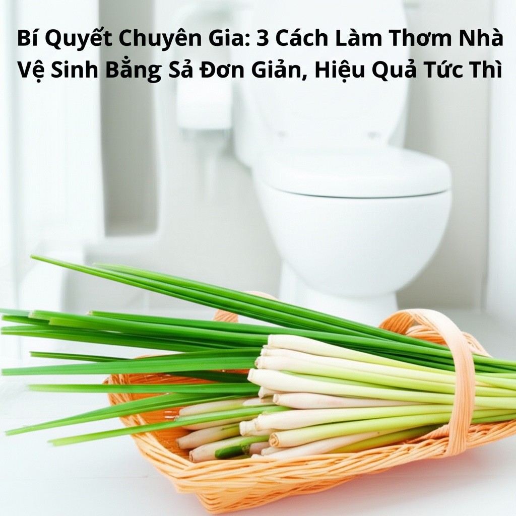 Hình minh họa cho bài viết: Bí Quyết Chuyên Gia: 3 Cách Làm Thơm Nhà Vệ Sinh Bằng Sả Đơn Giản, Hiệu Quả Tức Thì