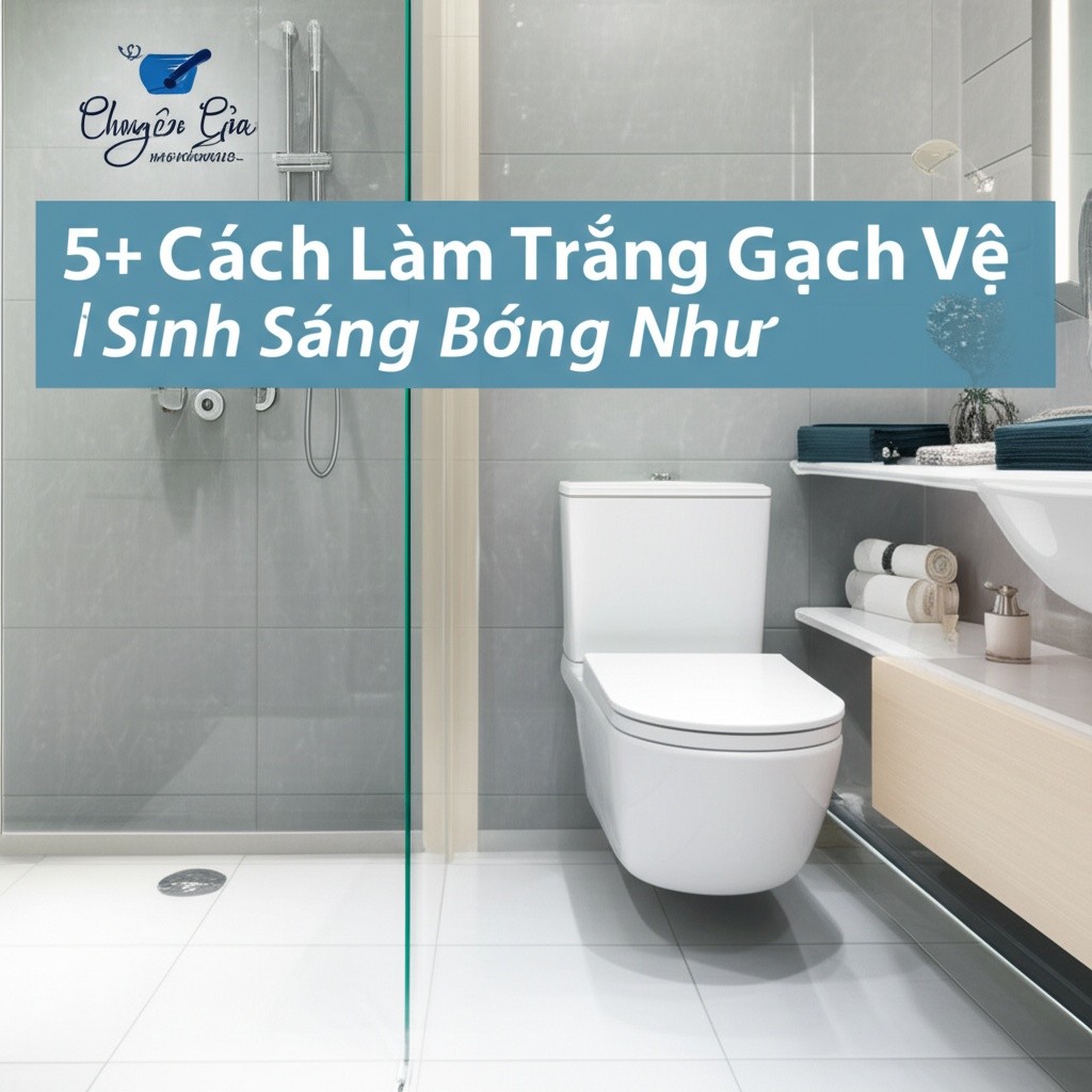 Hình minh họa cho bài viết: Bí Quyết Chuyên Gia: 5+ Cách Làm Trắng Gạch Nhà Vệ Sinh Sáng Bóng Như Mới