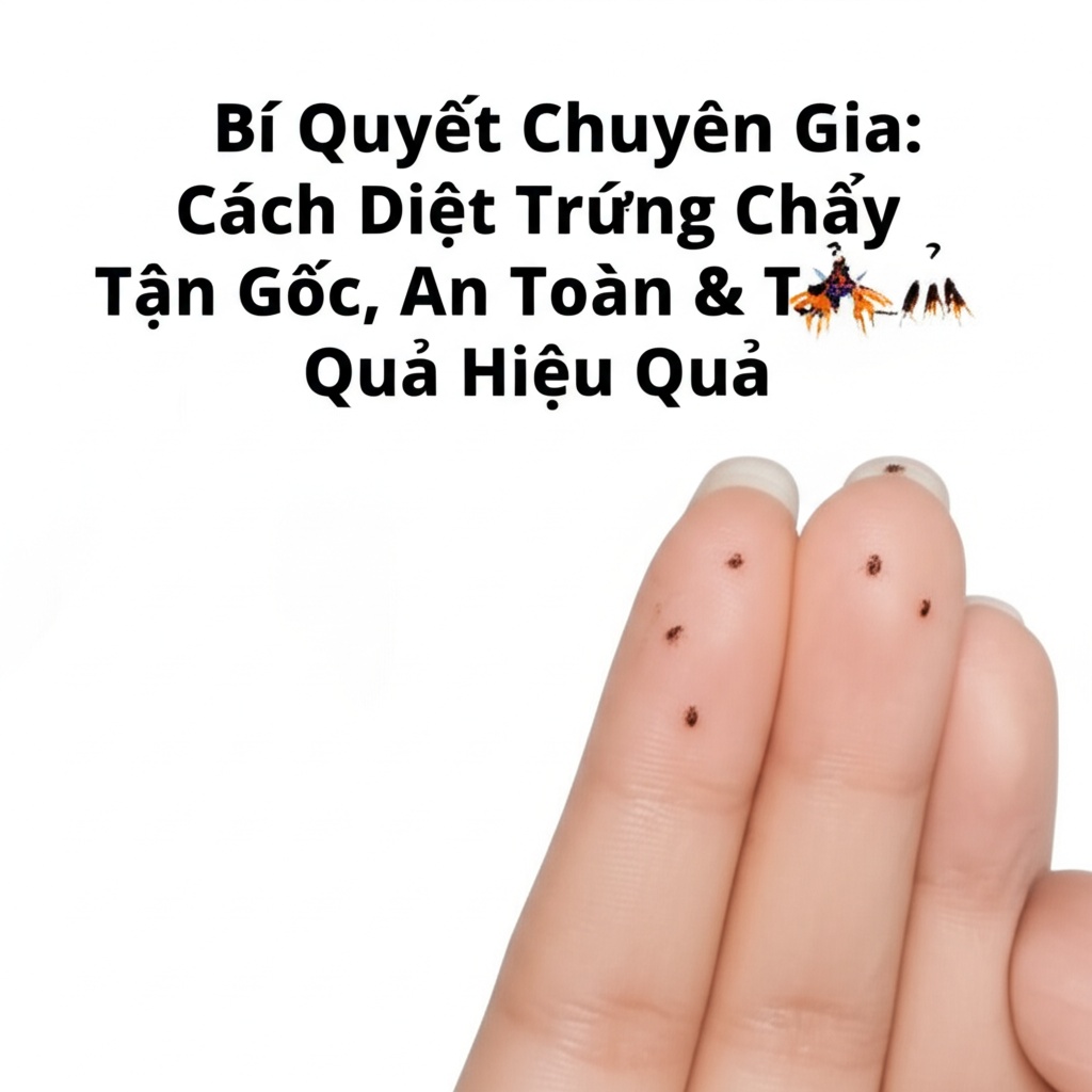 Bí Quyết Chuyên Gia: Cách Diệt Trứng Chấy Tận Gốc, An Toàn & Hiệu Quả 100%