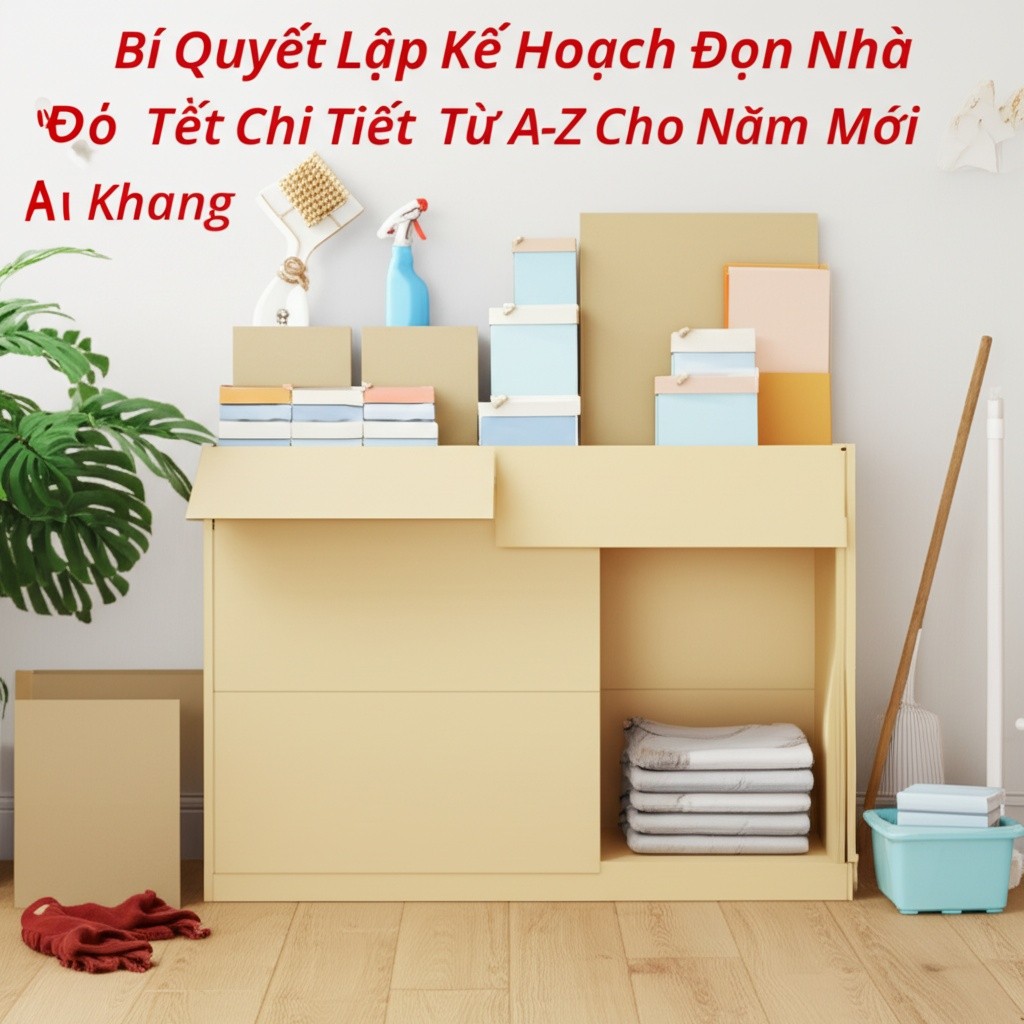 Hình minh họa cho bài viết: Bí Quyết Lập Kế Hoạch Dọn Nhà Đón Tết Chi Tiết Từ A-Z Cho Năm Mới An Khang