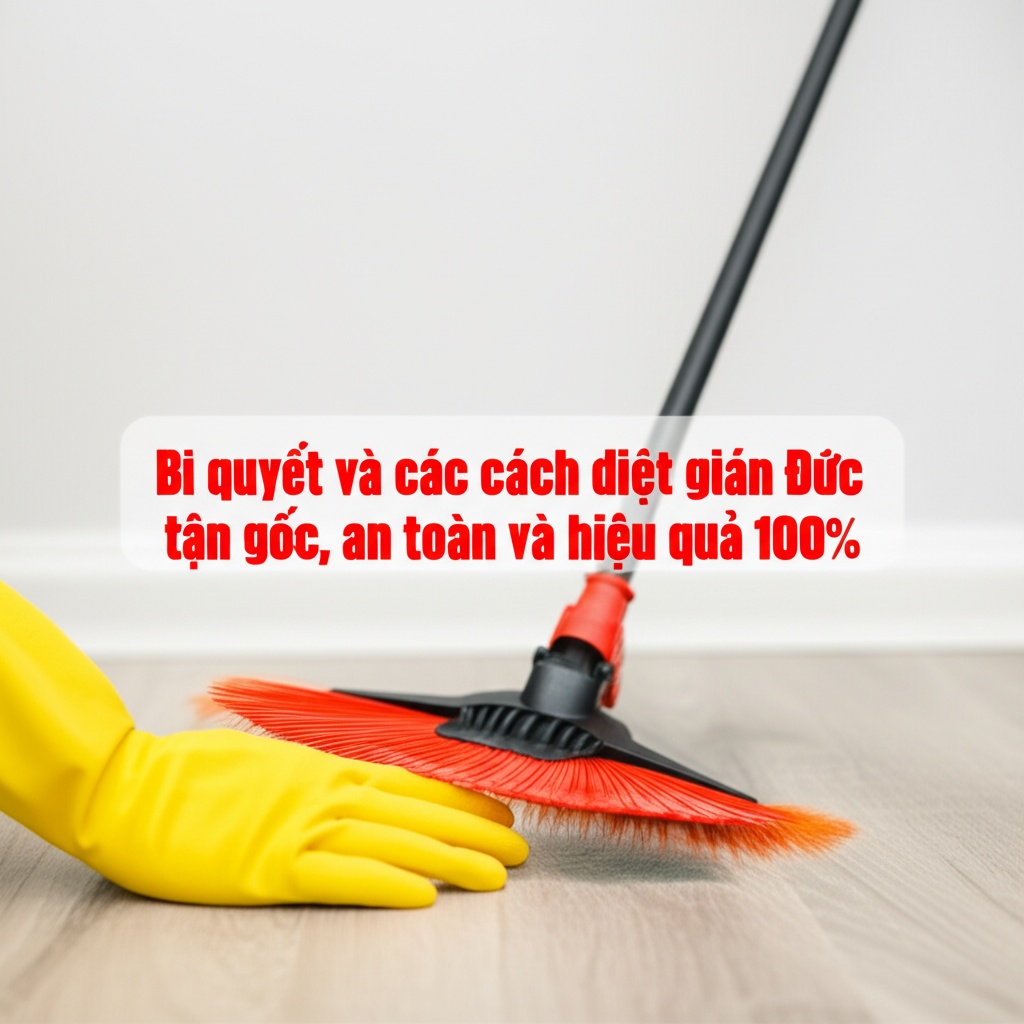 Hình minh họa cho bài viết: Bí quyết và các cách diệt gián Đức tận gốc, an toàn và hiệu quả 100%