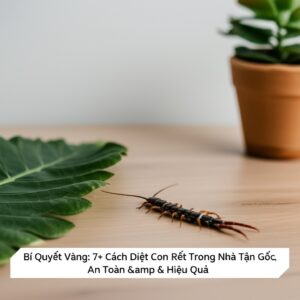 Bí Quyết Vàng: 7+ Cách Diệt Con Rết Trong Nhà Tận Gốc, An Toàn & Hiệu Quả