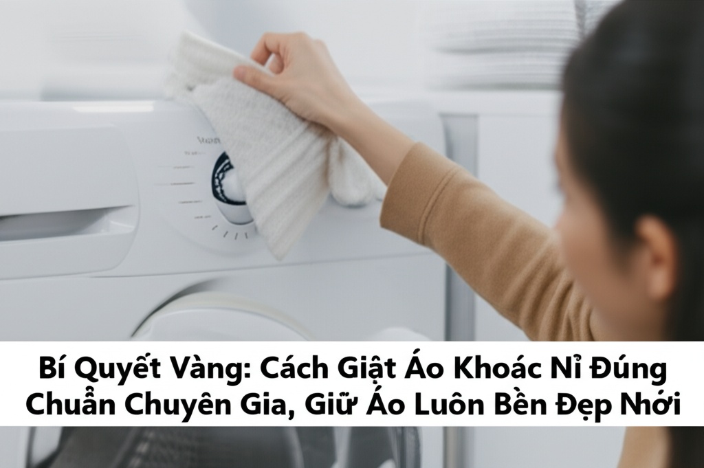 Hình minh họa cho bài viết: Bí Quyết Vàng: Cách Giặt Áo Khoác Nỉ Đúng Chuẩn Chuyên Gia, Giữ Áo Luôn Bền Đẹp Như Mới