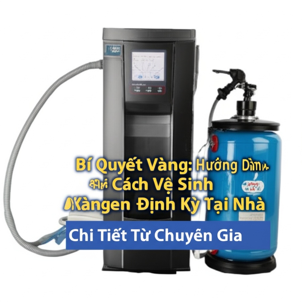 Hình minh họa cho bài viết: Bí Quyết Vàng: Hướng Dẫn Cách Vệ Sinh Máy Kangen Định Kỳ Tại Nhà Chi Tiết Từ Chuyên Gia