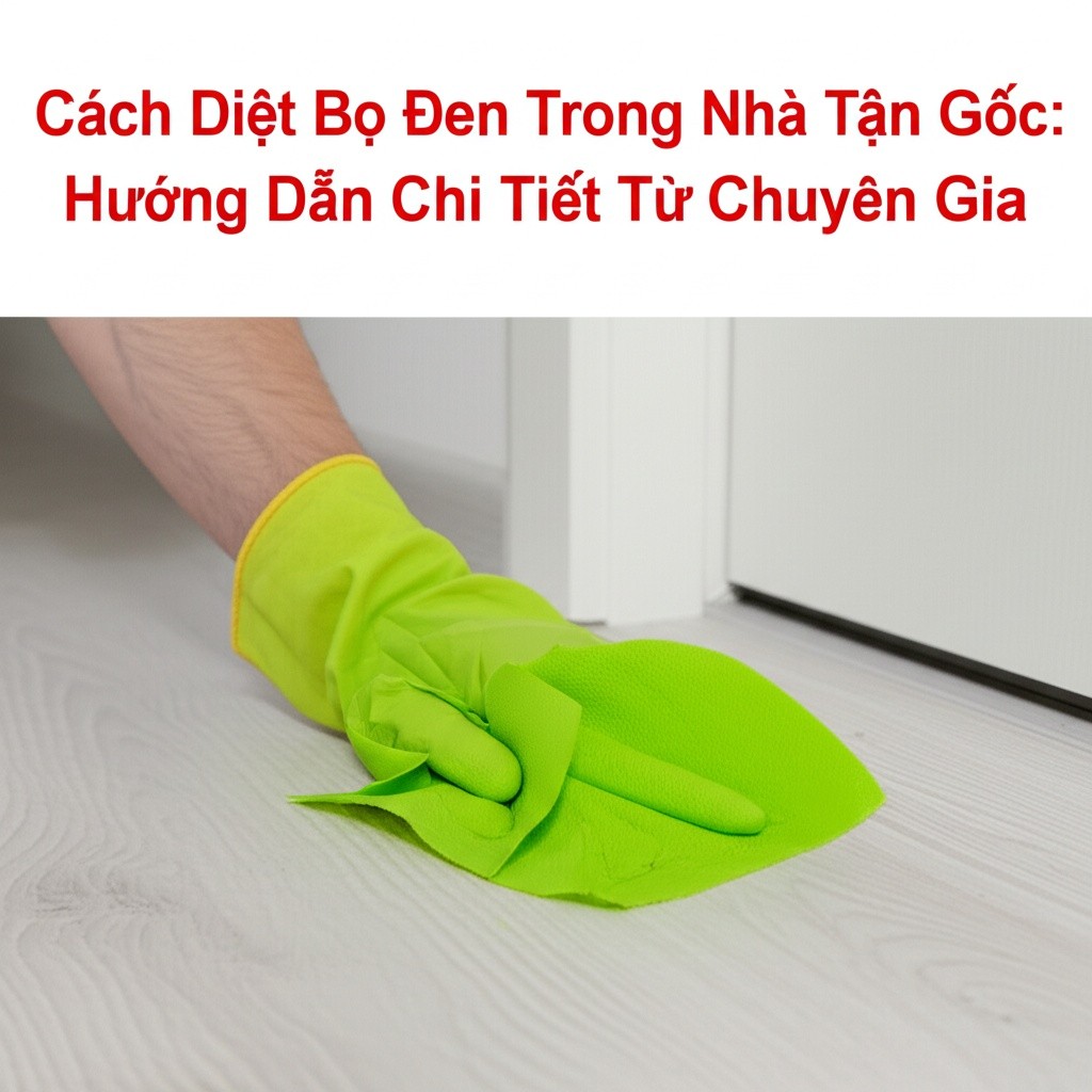 Hình minh họa cho bài viết: Cách Diệt Bọ Đen Trong Nhà Tận Gốc: Hướng Dẫn Chi Tiết Từ Chuyên Gia