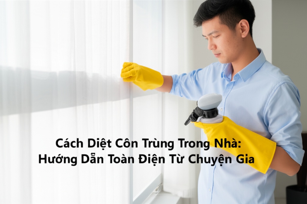 Hình minh họa cho bài viết: Cách Diệt Côn Trùng Trong Nhà: Hướng Dẫn Toàn Diện Từ Chuyên Gia