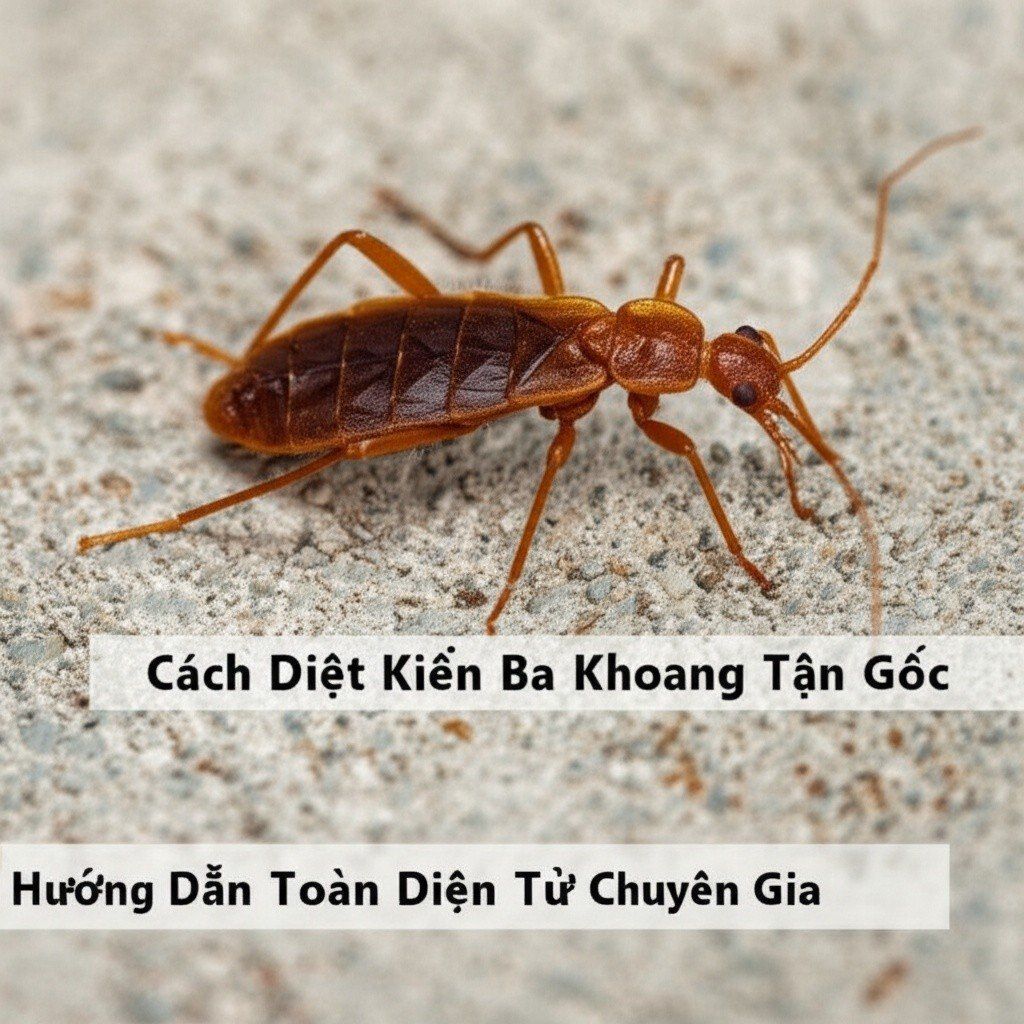 Hình minh họa cho bài viết: Cách Diệt Kiến Ba Khoang Tận Gốc: Hướng Dẫn Toàn Diện Từ Chuyên Gia