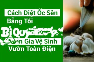 Cách Diệt Ốc Sên Bằng Tỏi: Bí Quyết Từ Chuyên Gia Vệ Sinh Vườn Toàn Diện