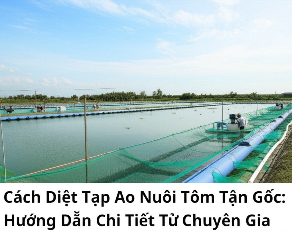 Cách Diệt Tạp Ao Nuôi Tôm Tận Gốc: Hướng Dẫn Chi Tiết Từ Chuyên Gia