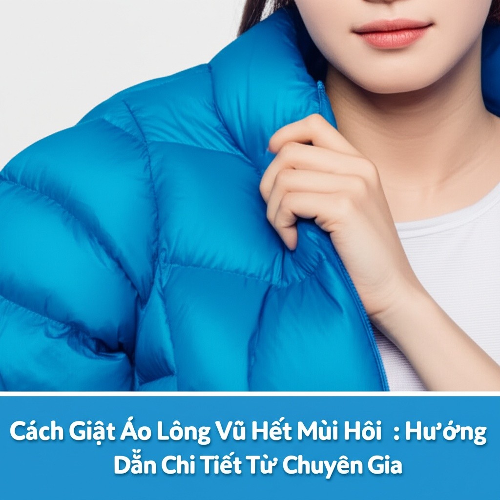 Hình minh họa cho bài viết: Cách Giặt Áo Lông Vũ Hết Mùi Hôi: Hướng Dẫn Chi Tiết Từ Chuyên Gia