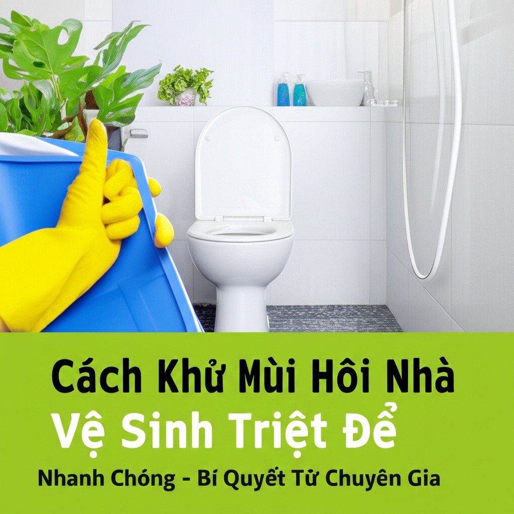 Hình minh họa cho bài viết: Cách Khử Mùi Hôi Nhà Vệ Sinh Triệt Để, Nhanh Chóng - Bí Quyết Từ Chuyên Gia