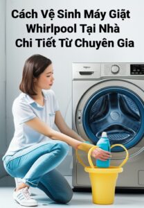 Cách Vệ Sinh Máy Giặt Whirlpool Tại Nhà Chi Tiết Từ Chuyên Gia