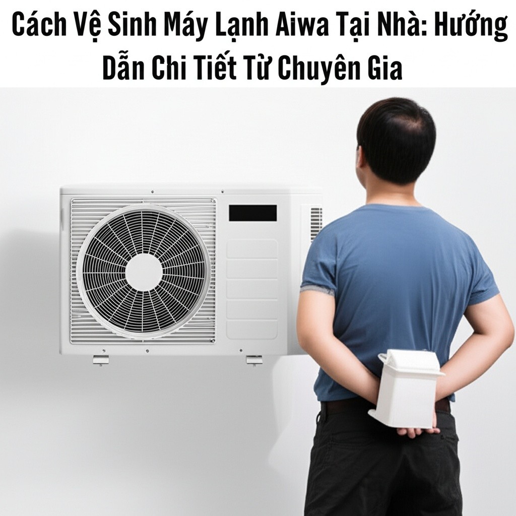 Hình minh họa cho bài viết: Cách Vệ Sinh Máy Lạnh Aiwa Tại Nhà: Hướng Dẫn Chi Tiết Từ Chuyên Gia