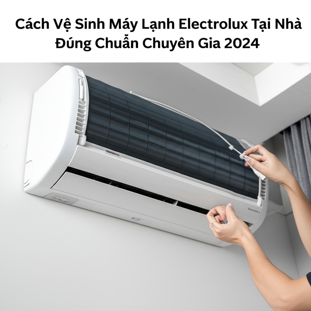 Hình minh họa cho bài viết: Cách Vệ Sinh Máy Lạnh Electrolux Tại Nhà Đúng Chuẩn Chuyên Gia 2024