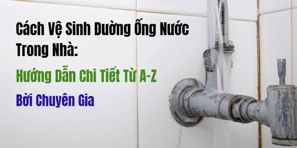 Hình minh họa cho bài viết: Cách Vệ Sinh Đường Ống Nước Trong Nhà: Hướng Dẫn Chi Tiết Từ A-Z Bởi Chuyên Gia