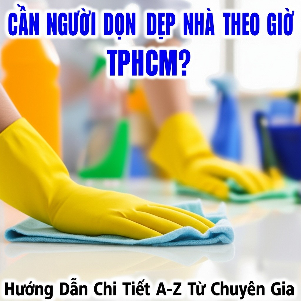 Hình minh họa cho bài viết: Cần Người Dọn Dẹp Nhà Theo Giờ TPHCM? Hướng Dẫn Chi Tiết A-Z Từ Chuyên Gia
