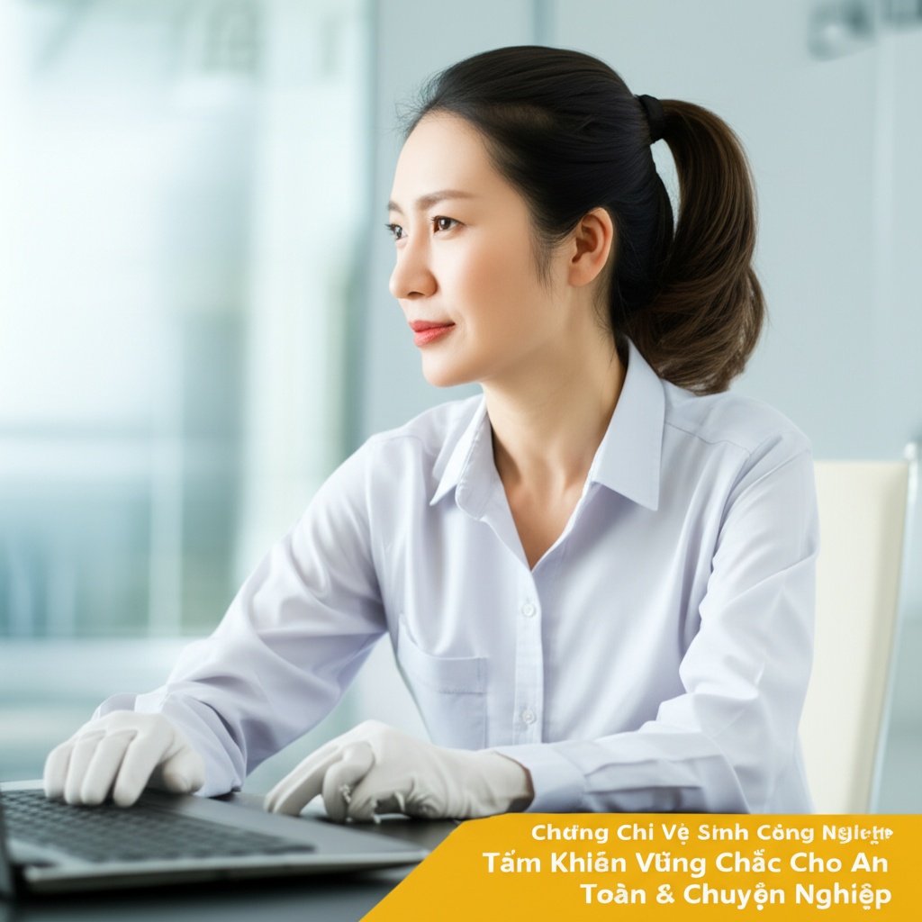 Hình minh họa cho bài viết: Chứng Chỉ Vệ Sinh Công Nghiệp: Tấm Khiên Vững Chắc Cho An Toàn & Chuyên Nghiệp