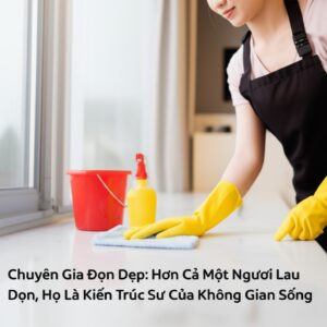 Chuyên Gia Dọn Dẹp: Hơn Cả Một Người Lau Dọn, Họ Là Kiến Trúc Sư Của Không Gian Sống