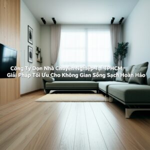 Công Ty Dọn Nhà Chuyên Nghiệp Tại TPHCM: Giải Pháp Tối Ưu Cho Không Gian Sống Sạch Hoàn Hảo