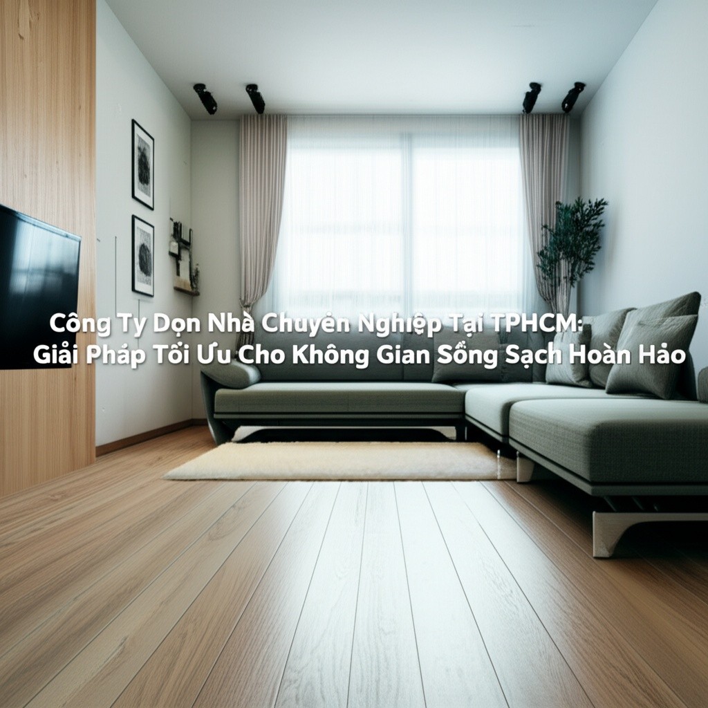 Hình minh họa cho bài viết: Công Ty Dọn Nhà Chuyên Nghiệp Tại TPHCM: Giải Pháp Tối Ưu Cho Không Gian Sống Sạch Hoàn Hảo