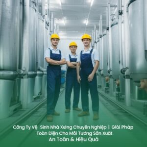 Công Ty Vệ Sinh Nhà Xưởng Chuyên Nghiệp | Giải Pháp Toàn Diện Cho Môi Trường Sản Xuất An Toàn & Hiệu Quả