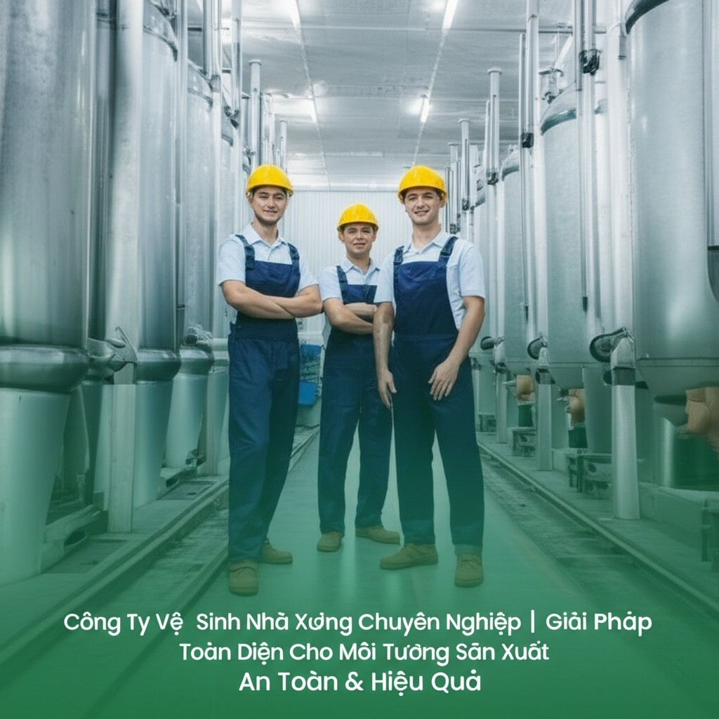 Hình minh họa cho bài viết: Công Ty Vệ Sinh Nhà Xưởng Chuyên Nghiệp | Giải Pháp Toàn Diện Cho Môi Trường Sản Xuất An Toàn & Hiệu Quả