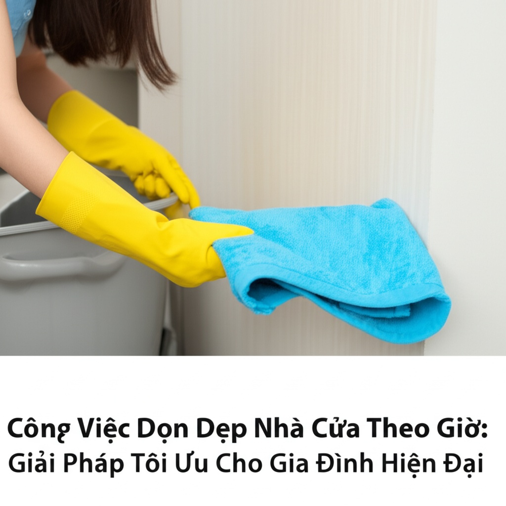 Hình minh họa cho bài viết: Công Việc Dọn Dẹp Nhà Cửa Theo Giờ: Giải Pháp Tối Ưu Cho Gia Đình Hiện Đại