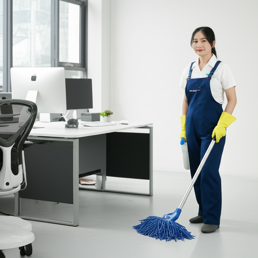 Hình minh họa cho bài viết: Công Việc Tạp Vụ Văn Phòng: Toàn Tập A-Z Về Mô Tả, Mức Lương & Cơ Hội 2024