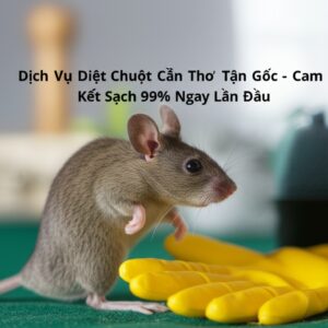 Dịch Vụ Diệt Chuột Cần Thơ Tận Gốc – Cam Kết Sạch 99% Ngay Lần Đầu