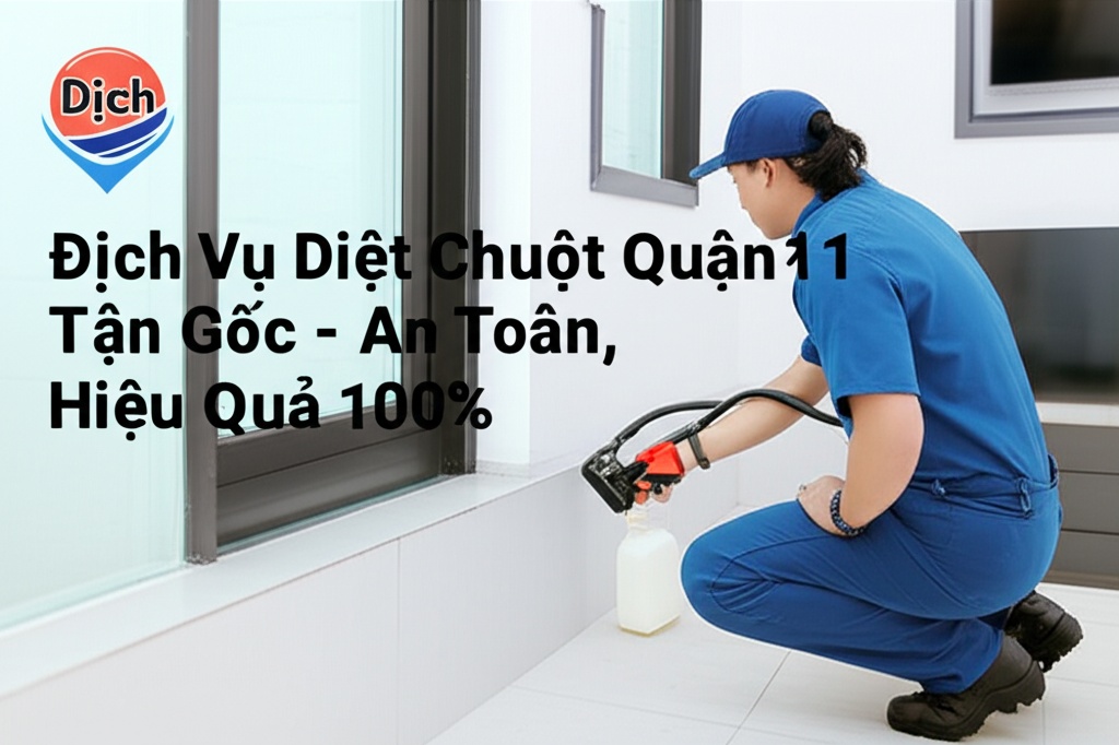 Hình minh họa cho bài viết: Dịch Vụ Diệt Chuột Quận 11 Tận Gốc - An Toàn, Hiệu Quả 100%