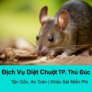 Dịch Vụ Diệt Chuột TP. Thủ Đức Tận Gốc, An Toàn | Khảo Sát Miễn Phí