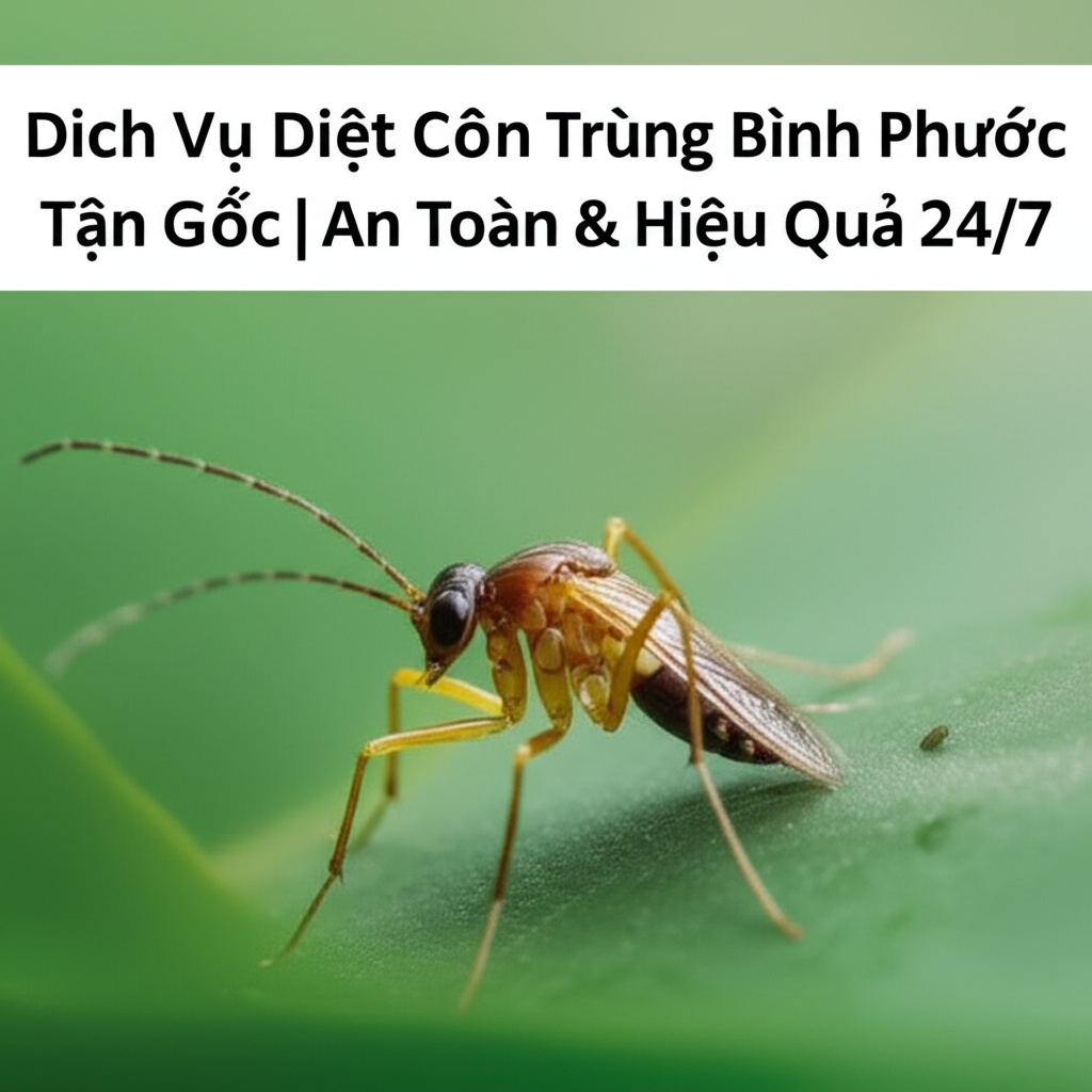 Hình minh họa cho bài viết: Dịch Vụ Diệt Côn Trùng Bình Phước Tận Gốc | An Toàn & Hiệu Quả 24/7