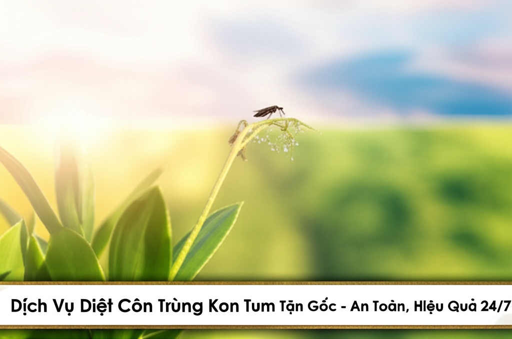 Hình minh họa cho bài viết: Dịch Vụ Diệt Côn Trùng Kon Tum Tận Gốc - An Toàn, Hiệu Quả 24/7