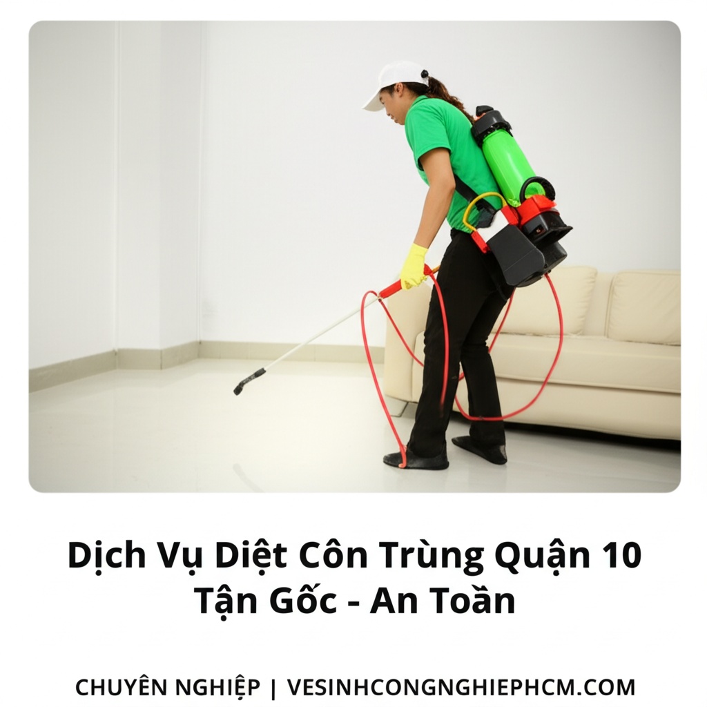 Hình minh họa cho bài viết: Dịch Vụ Diệt Côn Trùng Quận 10 Tận Gốc - An Toàn, Chuyên Nghiệp | VESINHCONGNGHIEPHCM.COM