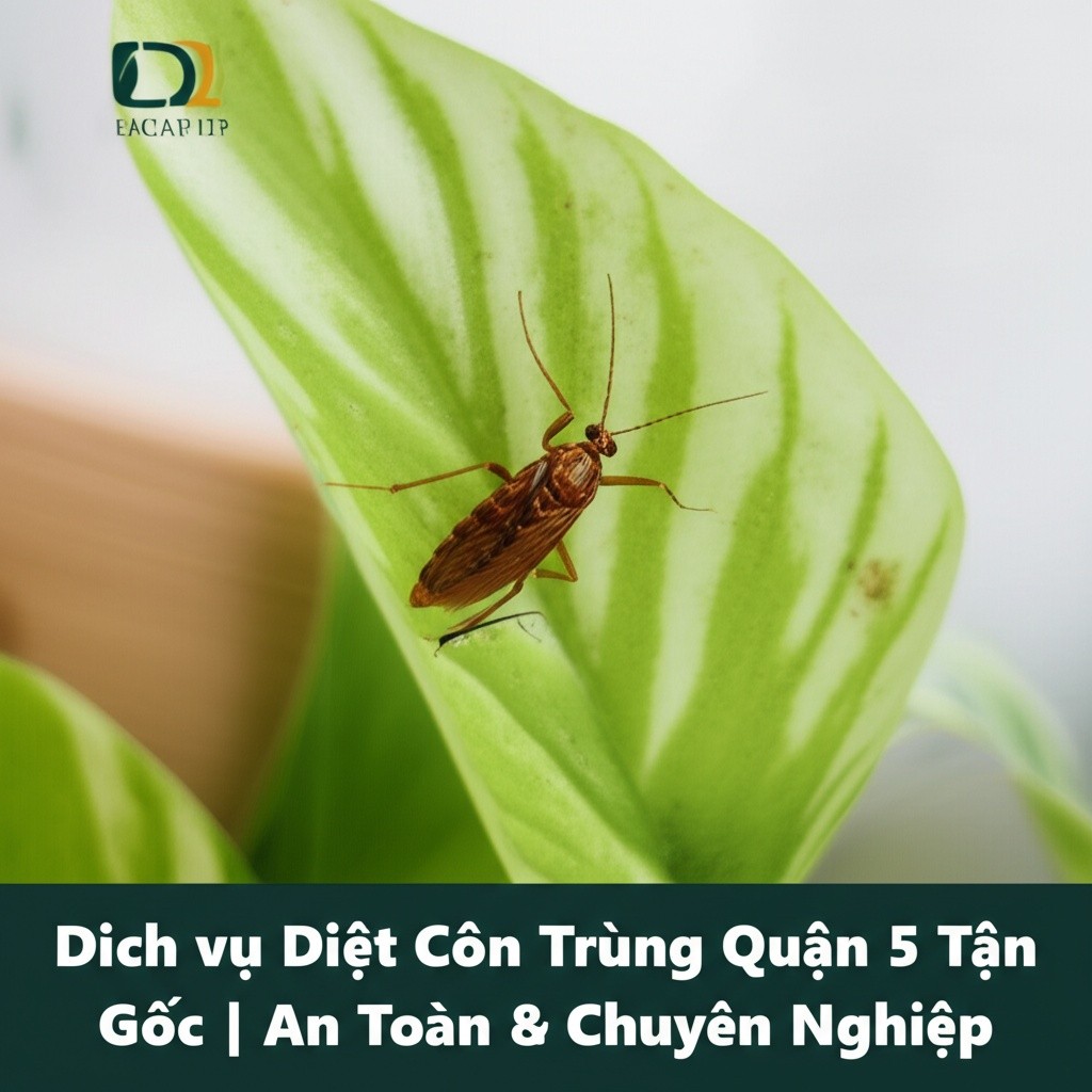 Hình minh họa cho bài viết: Dịch vụ Diệt Côn Trùng Quận 5 Tận Gốc | An Toàn & Chuyên Nghiệp