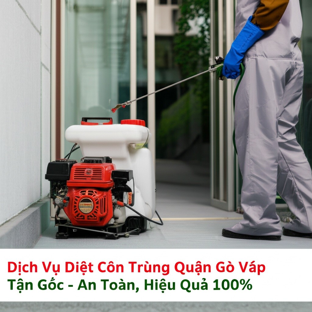 Hình minh họa cho bài viết: Dịch Vụ Diệt Côn Trùng Quận Gò Vấp Tận Gốc - An Toàn, Hiệu Quả 100%
