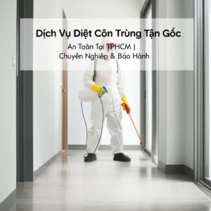 Dịch Vụ Diệt Côn Trùng Tận Gốc, An Toàn Tại TPHCM | Chuyên Nghiệp & Bảo Hành