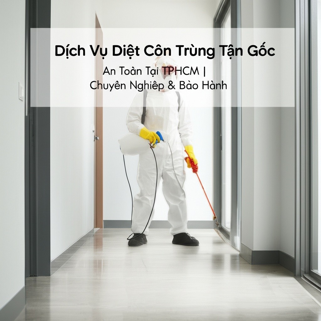 Dịch Vụ Diệt Côn Trùng Tận Gốc, An Toàn Tại TPHCM | Chuyên Nghiệp & Bảo Hành