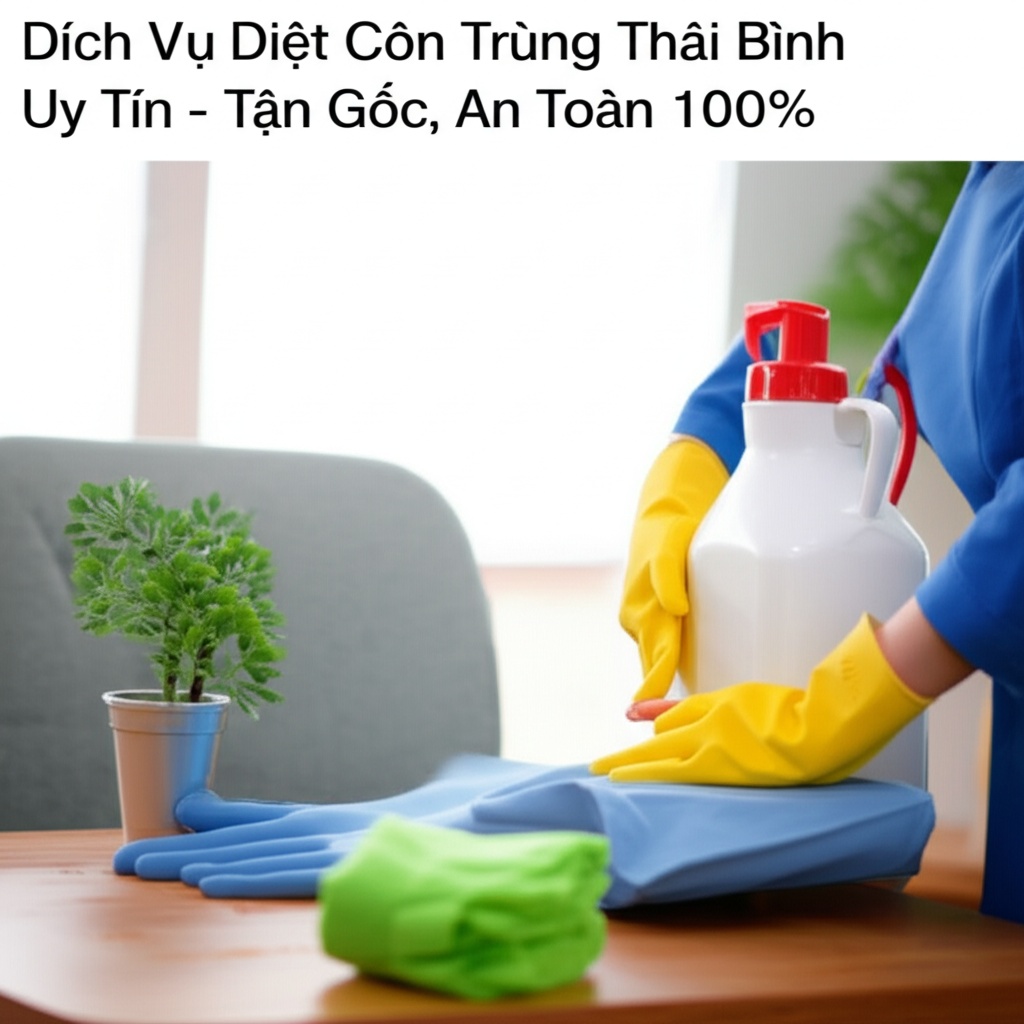 Hình minh họa cho bài viết: Dịch Vụ Diệt Côn Trùng Thái Bình Uy Tín - Tận Gốc, An Toàn 100%